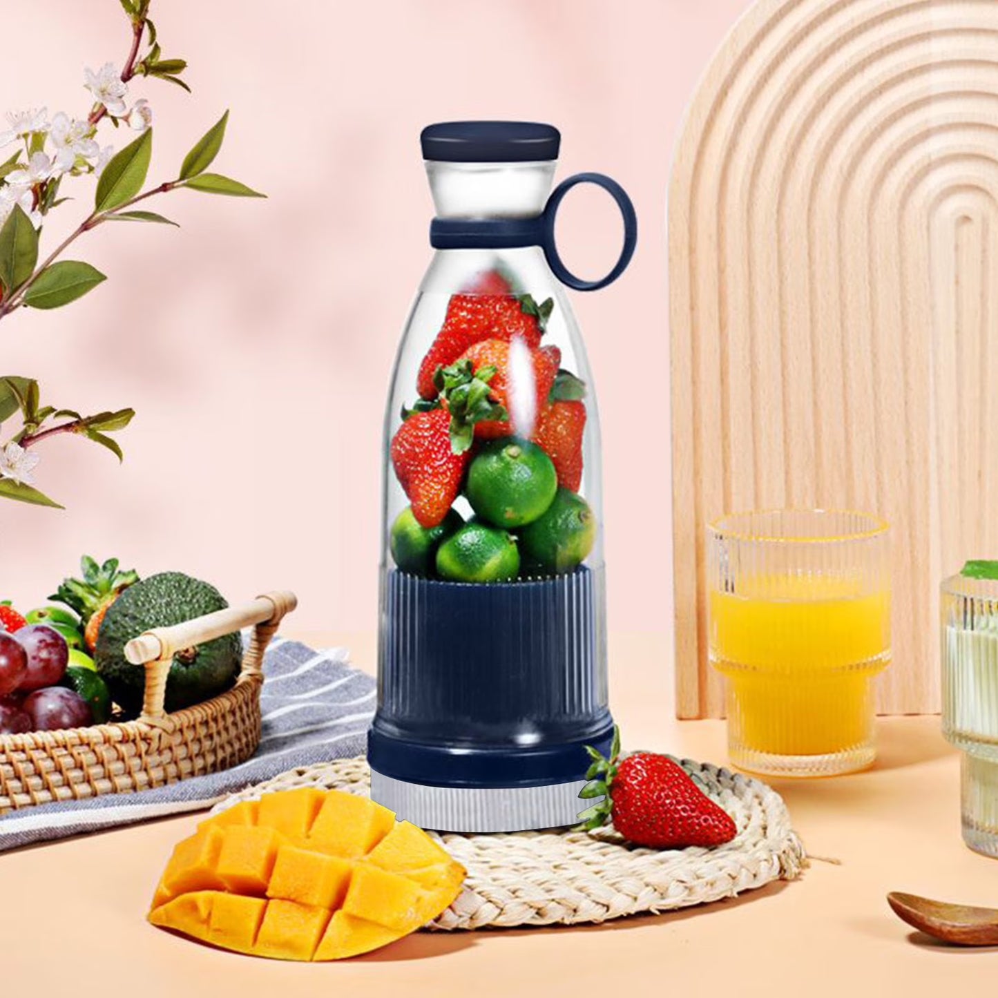 Portable blender for healthy fresh juice